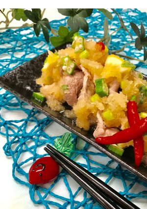 豚肉の大根おろしレモン酢和え-レシピのメイン写真