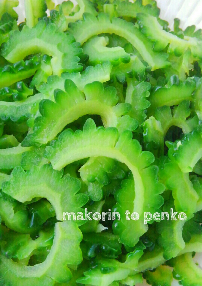 苦味無し＊ゴーヤの下処理-レシピのメイン写真