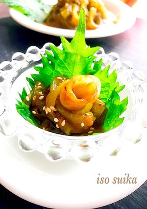 スイカの磯和え-レシピのメイン写真