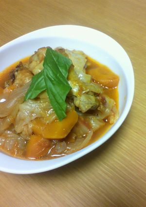 ♣簡単!鶏肉のトマト煮♣(手羽元)-レシピのメイン写真