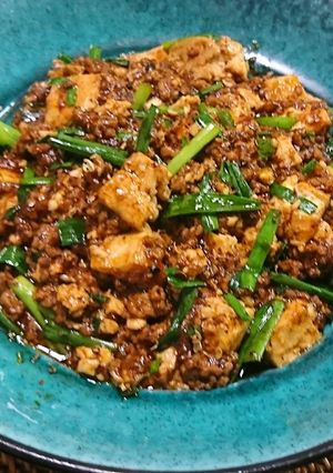 お肉たっぷり旨辛麻婆豆腐-レシピのメイン写真