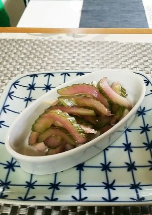 セロリの梅酢漬け-レシピのメイン写真