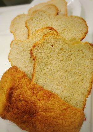 ★ホームベーカリーで★完熟桃のパン-レシピのメイン写真