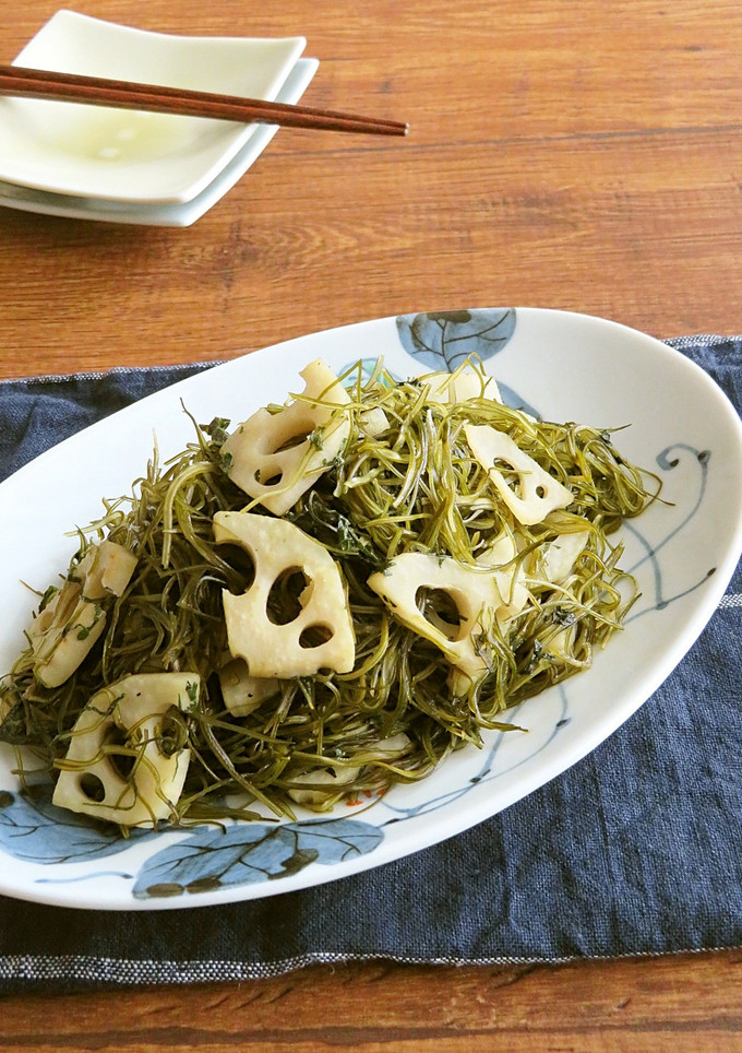 人気の和総菜☆刻み昆布としそ蓮根-レシピのメイン写真
