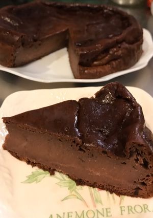 水切り無しで簡単♪ヨーグルトココアケーキ-レシピのメイン写真