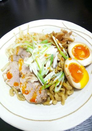 二郎麺で油そば-レシピのメイン写真