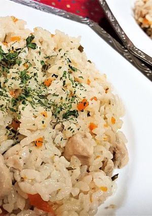 夏に★爽やか【チキンのレモン風味ピラフ】-レシピのメイン写真