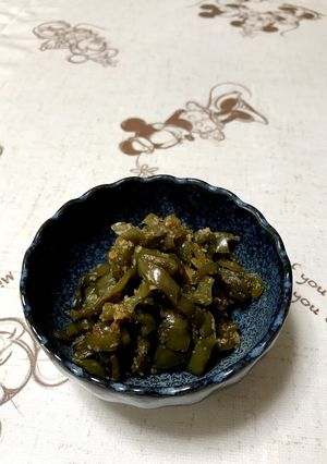 ピーマンの佃煮-レシピのメイン写真