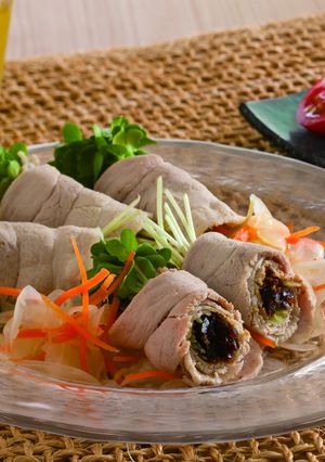 鰹昆布の冷しゃぶ巻き-レシピのメイン写真