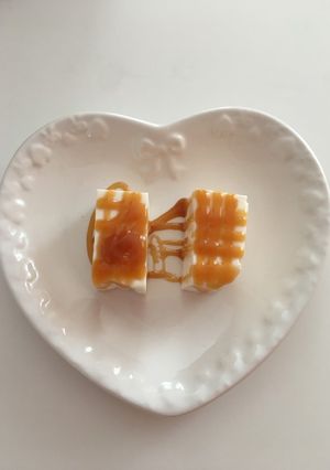 ズボラ一口スイーツ♡キャラメルクリチ-レシピのメイン写真