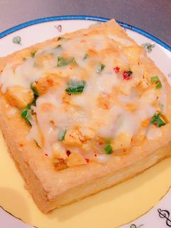 厚揚げのキムチチーズ焼き-レシピのメイン写真