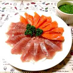 รูปของ マグロの塩漬け♪♪