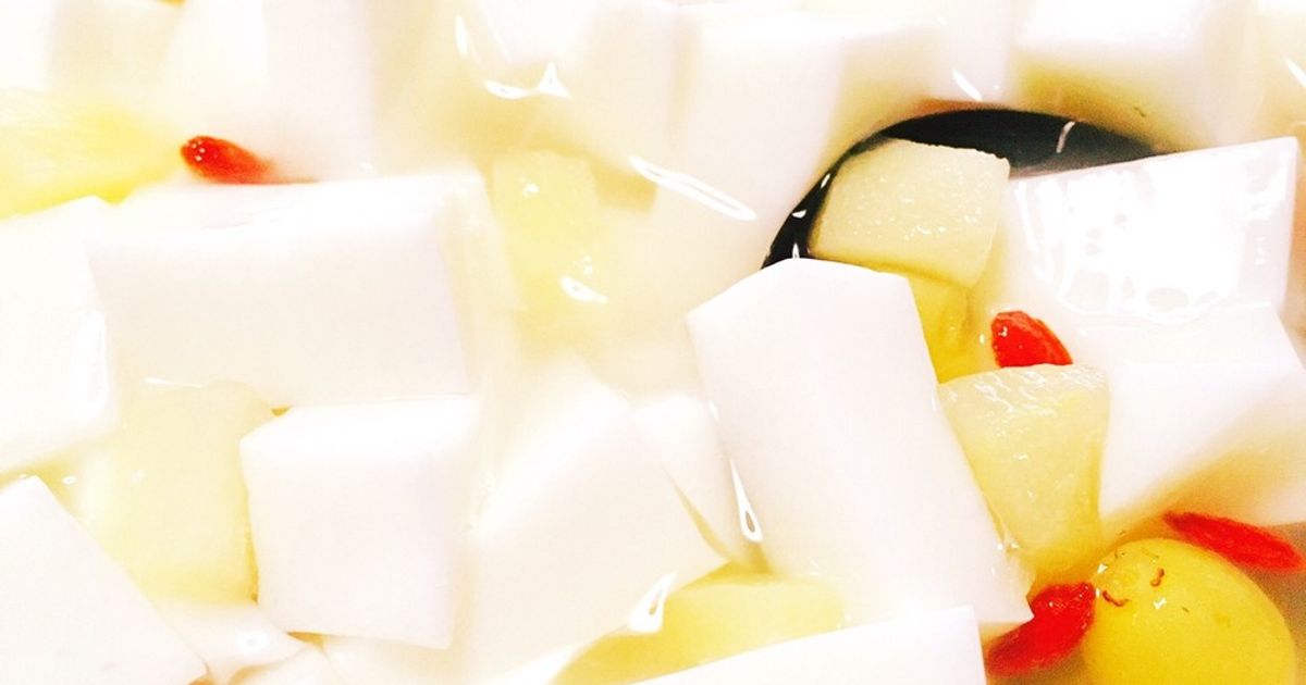 もちもち杏仁豆腐『梅の花風』 by ☆ラスタ大山☆ 【クックパッド