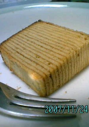 さくさくふわふわ！焼きバームクーヘン-レシピのメイン写真