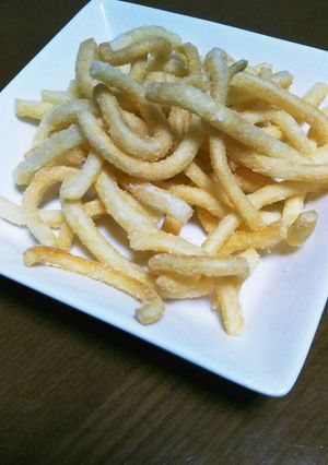 子供のおやつに！揚げうどんスナック-レシピのメイン写真