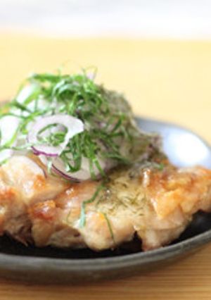 大葉塩ダレのパリパリチキンソテー-レシピのメイン写真