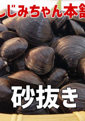 基礎からの"カンタン"しじみの砂抜き-レシピのメイン写真