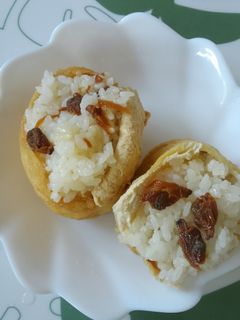 簡単!アサリの佃煮deいなり寿司♪-レシピのメイン写真