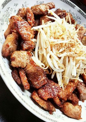 豚ロース肉の甘酢ダレ-レシピのメイン写真