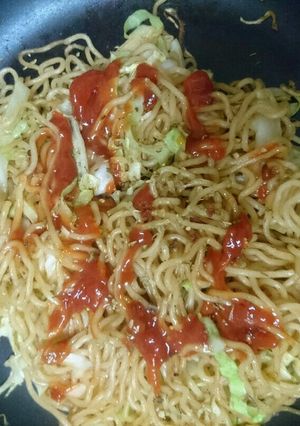 アフターBBQ焼きそば-レシピのメイン写真