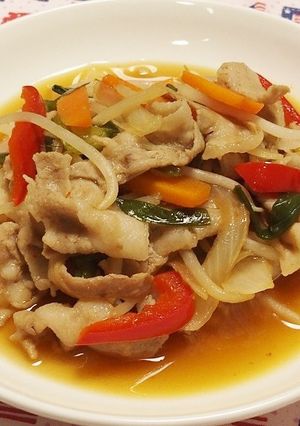 野菜もたっぷり！豚肉のスタミナ炒め-レシピのメイン写真