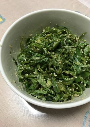 無限しそピーマン-レシピのメイン写真