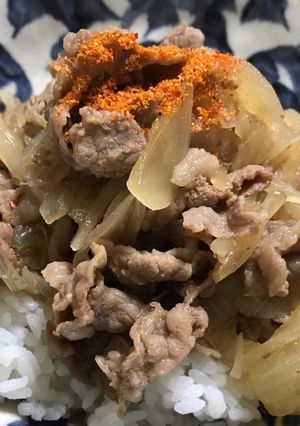 簡単！失敗しらずの牛丼♪-レシピのメイン写真