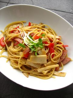 松茸のお吸い物de簡単キノコパスタ-レシピのメイン写真