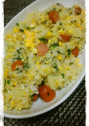 大葉チーズのさっぱり炒飯-レシピのメイン写真
