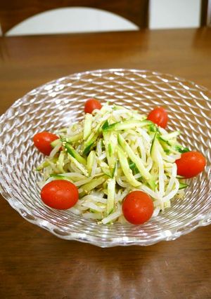 もやしと胡瓜のさっぱりレモン風味♪-レシピのメイン写真
