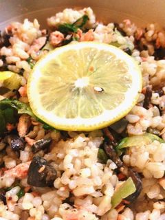 鮭フレークで☆新食感!レモン風味の炒飯-レシピのメイン写真