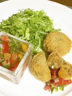 タコスコロッケ サルサ添え-レシピのメイン写真