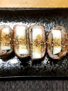 長芋と大葉の豚肉巻き★ポン酢てり焼き-レシピのメイン写真