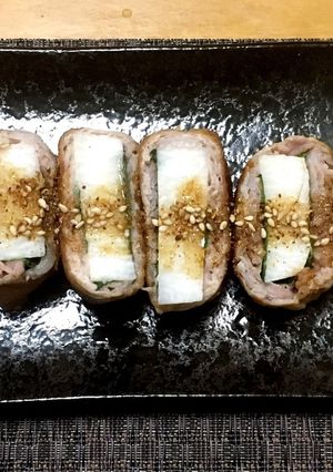 長芋と大葉の豚肉巻き★ポン酢てり焼き-レシピのメイン写真