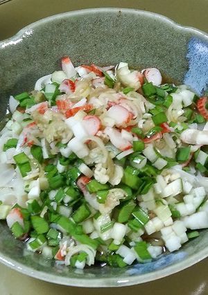 簡単★ふしめんの夏野菜ぶっかけ-レシピのメイン写真