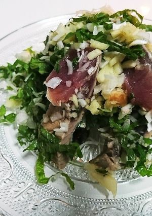 盛り盛り鰹のたたき-レシピのメイン写真