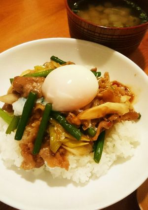 ピリ辛!スタミナ丼-レシピのメイン写真