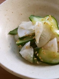 大根ときゅうりの酢の物-レシピのメイン写真