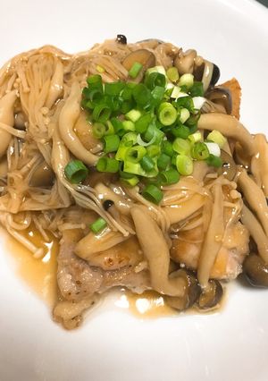 鶏もも肉のきのこあんかけ!-レシピのメイン写真