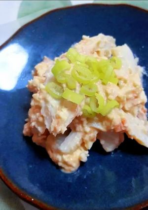 ちくわの梅クリチマヨネーズ和え-レシピのメイン写真