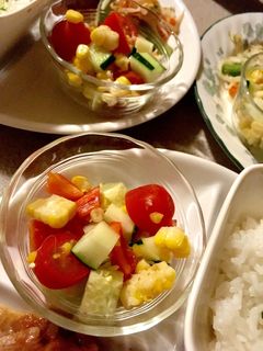 スプーンサラダ-レシピのメイン写真