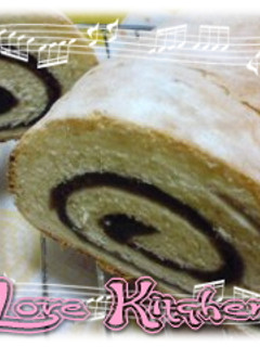 こしあん巻きパン-レシピのメイン写真