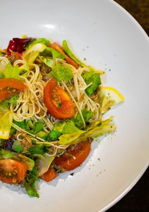 【簡単】バルサミコ酢で頂くさっぱり素麺-レシピのメイン写真