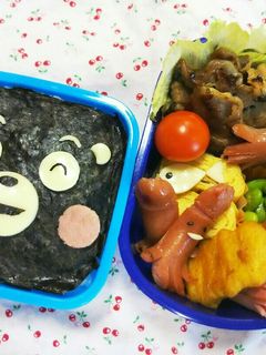 キャラ弁☆くまもん-レシピのメイン写真