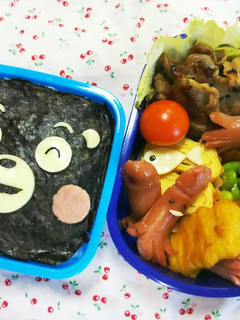 キャラ弁☆くまもん-レシピのメイン写真