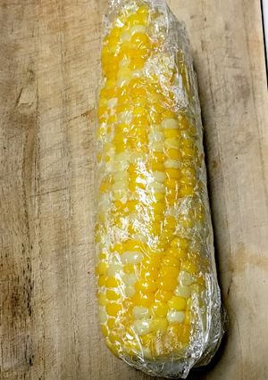 レンジで簡単にとうもろこし-レシピのメイン写真