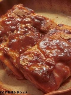 簡単★厚揚げの肉巻きステーキ-レシピのメイン写真
