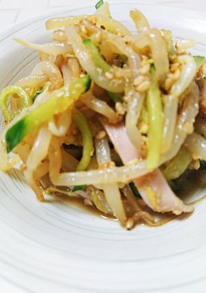 さっぱりもうひと品☆もやしのゴマ酢醤油-レシピのメイン写真