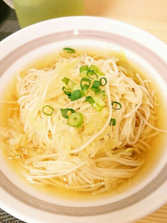 材料4つ!余った千切りキャベツにゅうめん-レシピのメイン写真
