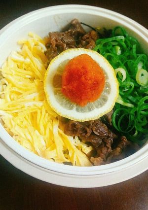 瓦そばのお弁当-レシピのメイン写真